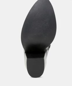 Rag & Co BRISES Block Heel Boots 14 Rag & Co BRISES Block Heel Boots