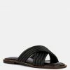 Rag & Co EURA Black Quilted Leather Flats 1 Rag & Co EURA Black Quilted Leather Flats