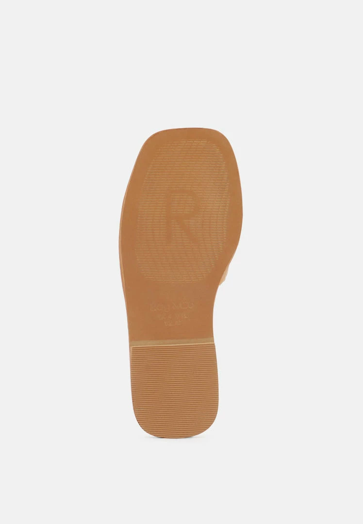 Rag & Co ODALTA Beige Handcrafted Quilted Summer Flats 9 Rag & Co ODALTA Beige Handcrafted Quilted Summer Flats