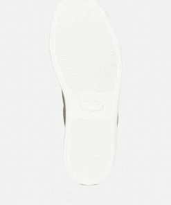 Rag & Co ASHFORD Taupe Fine Suede Handcrafted Sneakers