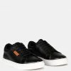 Rag & Co ASHFORD Black Fine Leather Handcrafted Sneakers 2 Rag & Co ASHFORD Black Fine Leather Handcrafted Sneakers