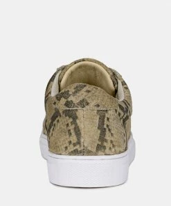 Rag & Co ASHFORD Snake Skin Print Handcrafted Sneakers 12 Rag & Co ASHFORD Snake Skin Print Handcrafted Sneakers