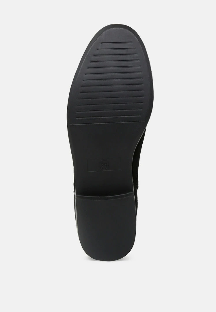 Rag & Co AVRIL Black Chelsea Boots 8 Rag & Co AVRIL Black Chelsea Boots