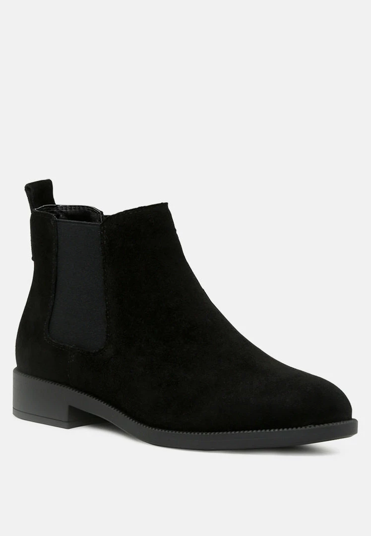 Rag & Co AVRIL Black Chelsea Boots 3 Rag & Co AVRIL Black Chelsea Boots
