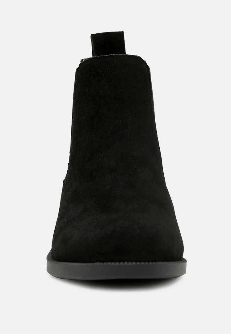 Rag & Co AVRIL Black Chelsea Boots 5 Rag & Co AVRIL Black Chelsea Boots