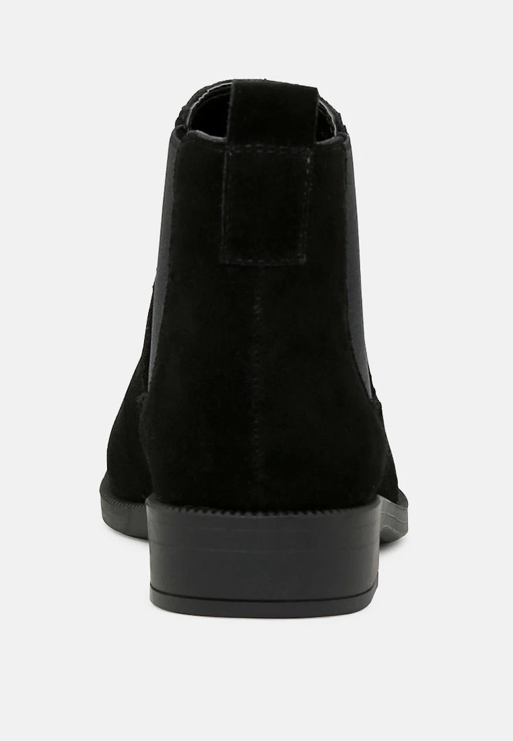 Rag & Co AVRIL Black Chelsea Boots 7 Rag & Co AVRIL Black Chelsea Boots