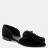 Rag & Co BAAKO Black Knotted Shoe Flats