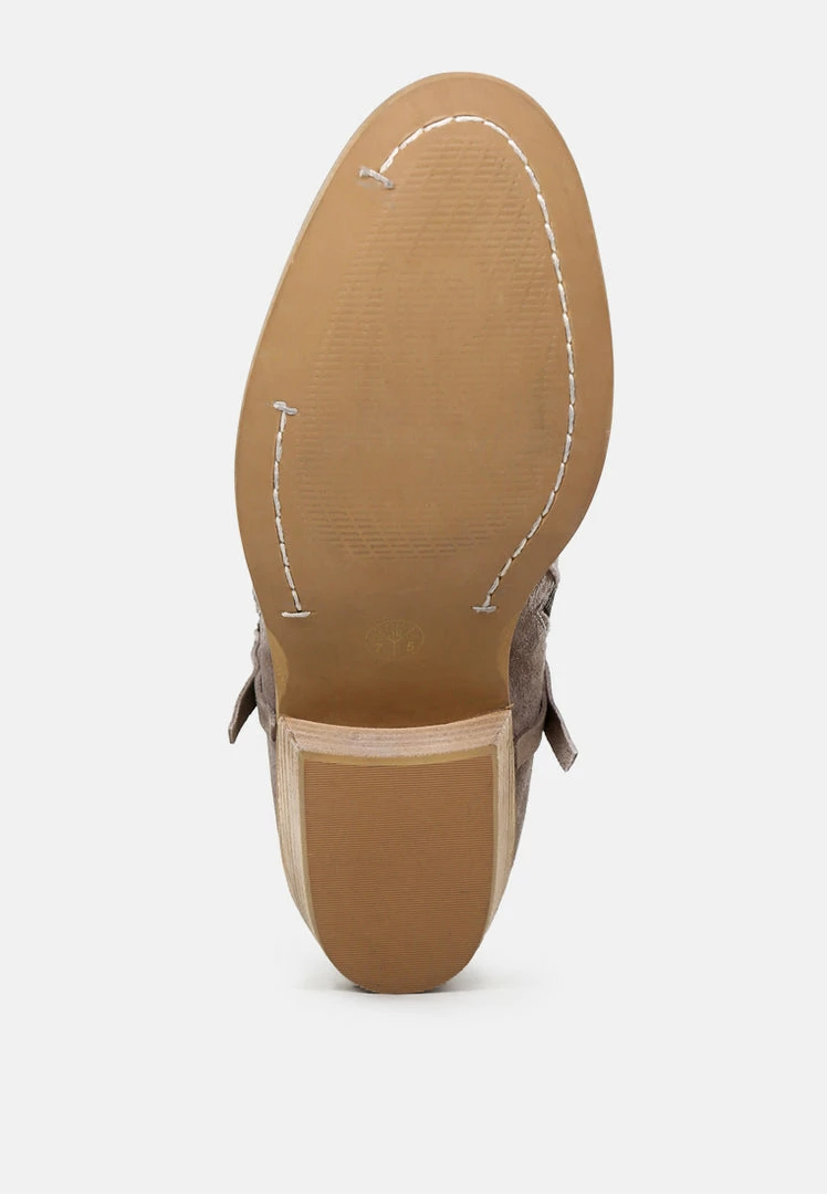 Rag & Co BESS Taupe Ankle Boots 8 Rag & Co BESS Taupe Ankle Boots