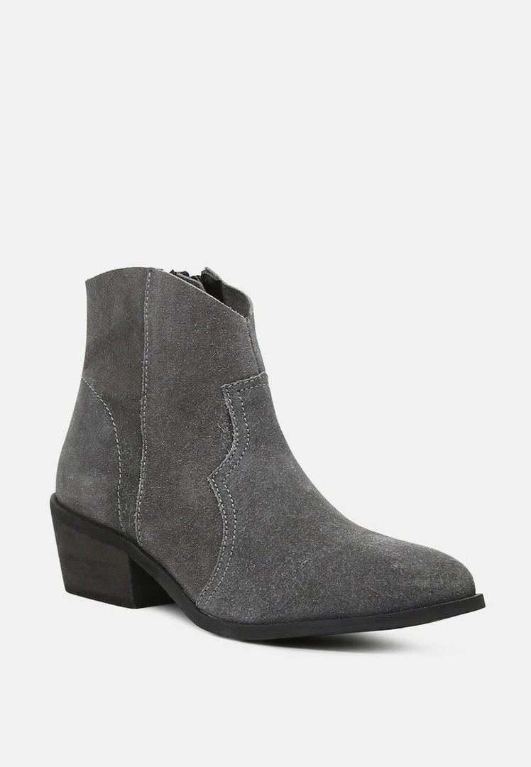 Rag & Co BRISA Grey Ankle Boots 3 Rag & Co BRISA Grey Ankle Boots