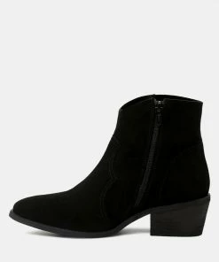 Rag & Co BRISA Black Ankle Boots 12 Rag & Co BRISA Black Ankle Boots