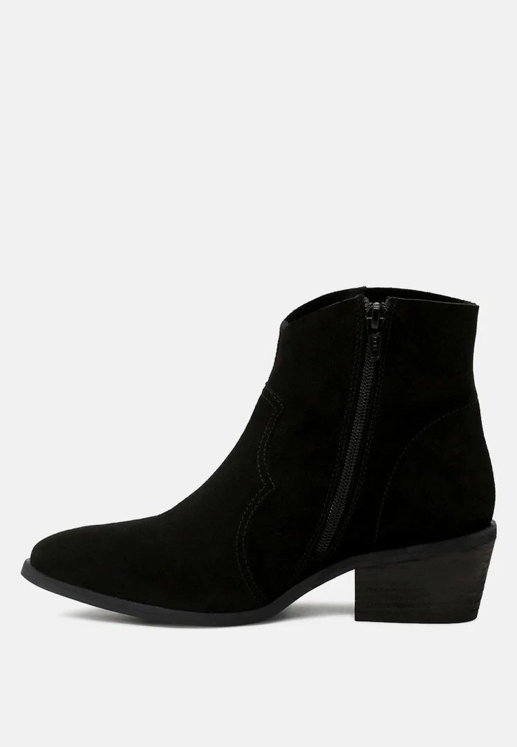 Rag & Co BRISA Black Ankle Boots 6 Rag & Co BRISA Black Ankle Boots