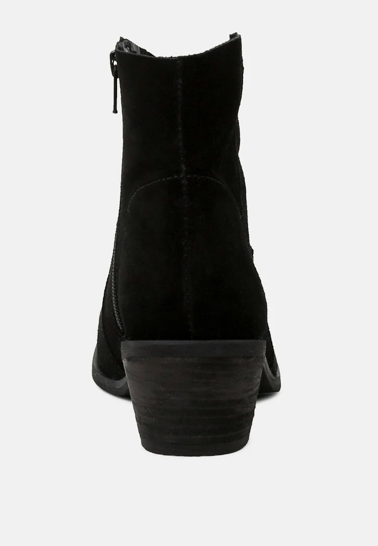 Rag & Co BRISA Black Ankle Boots 7 Rag & Co BRISA Black Ankle Boots