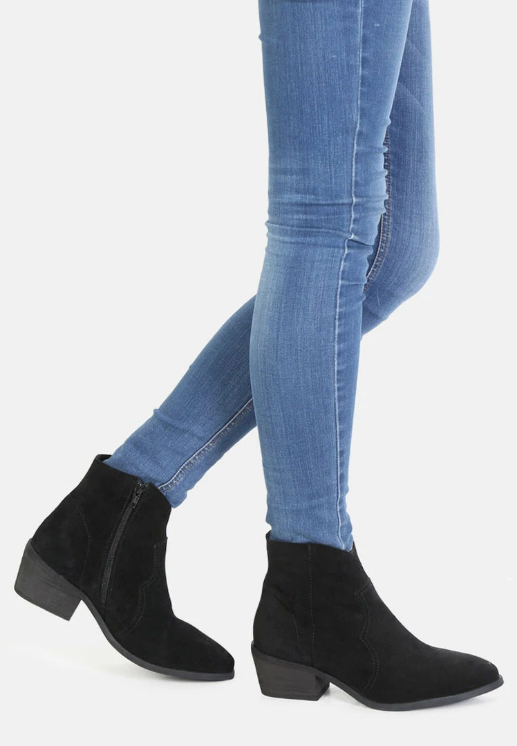 Rag & Co BRISA Black Ankle Boots 9 Rag & Co BRISA Black Ankle Boots