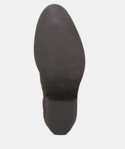 Rag & Co BRISA Dark Brown Ankle Boots