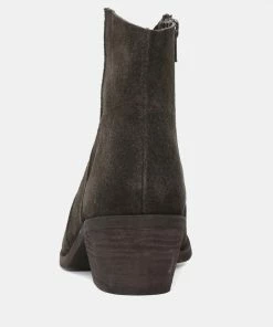 Rag & Co BRISA Dark Brown Ankle Boots
