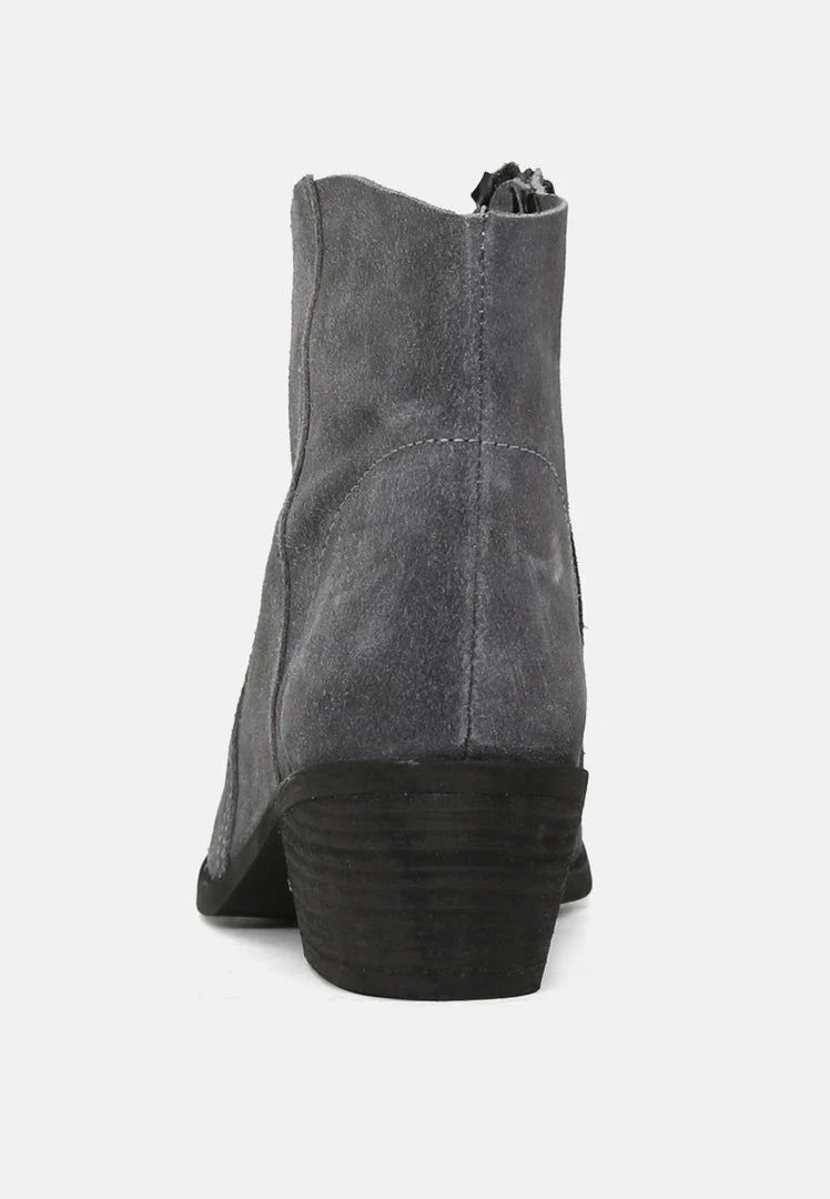 Rag & Co BRISA Grey Ankle Boots 7 Rag & Co BRISA Grey Ankle Boots