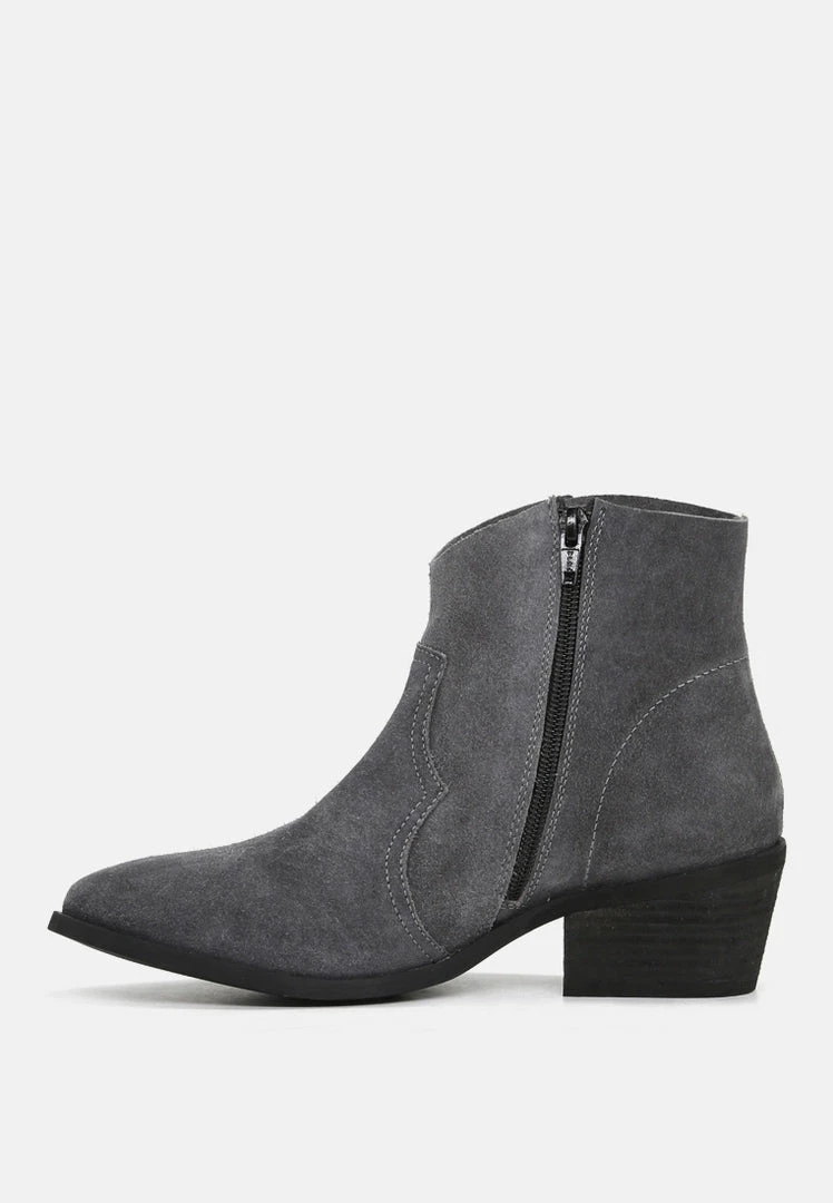 Rag & Co BRISA Grey Ankle Boots 6 Rag & Co BRISA Grey Ankle Boots