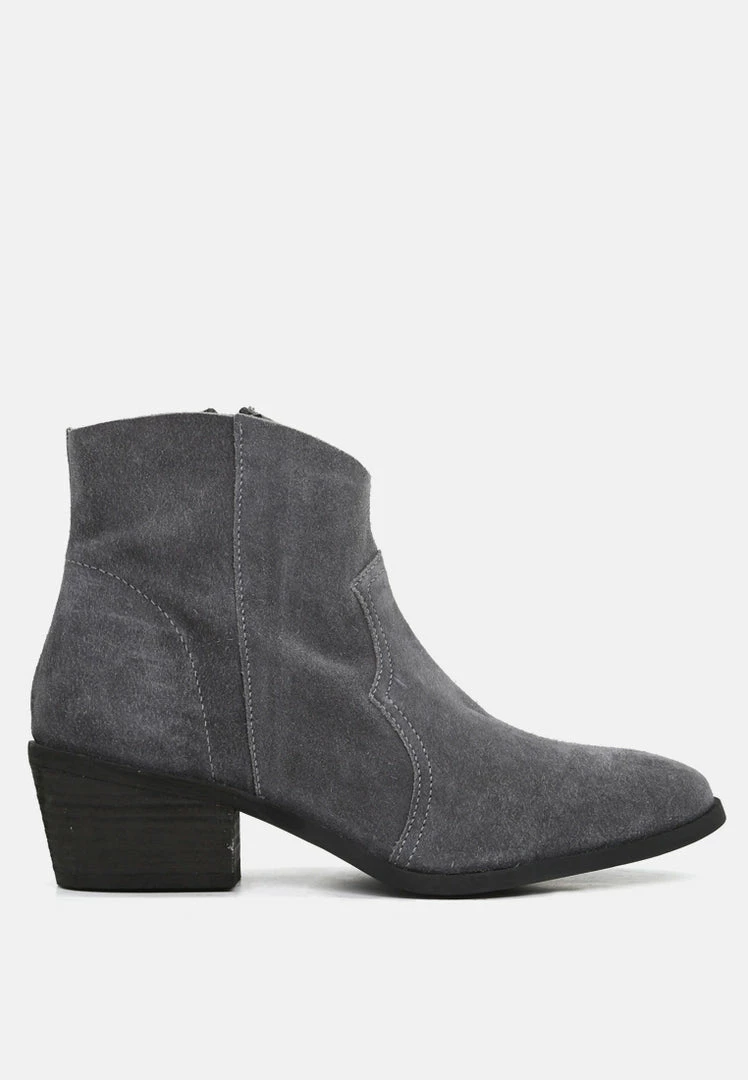 Rag & Co BRISA Grey Ankle Boots 4 Rag & Co BRISA Grey Ankle Boots