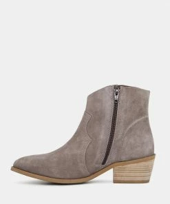 Rag & Co BRISA Taupe Ankle Boots