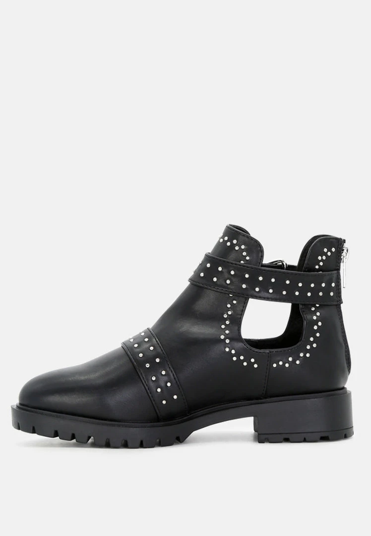 Rag & Co KYLIE Ankle Boot In Black 6 Rag & Co KYLIE Ankle Boot In Black
