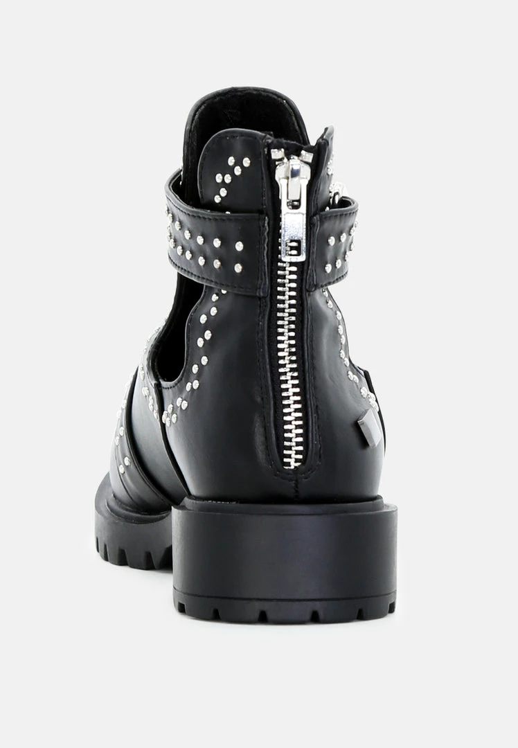 Rag & Co KYLIE Ankle Boot In Black 7 Rag & Co KYLIE Ankle Boot In Black