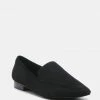 Rag & Co JULIA Black Suede Semi Casual Loafers