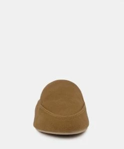 Rag & Co CALICO Tan Organic Canvas Mules