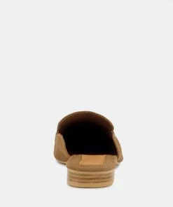 Rag & Co CALICO Tan Organic Canvas Mules