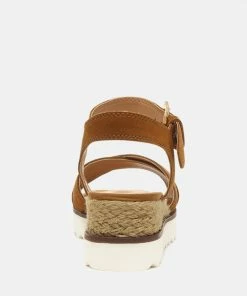 Rag & Co CASA Tan Wedge Sandals 13 Rag & Co CASA Tan Wedge Sandals