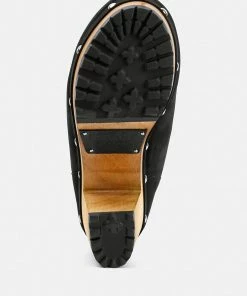 Rag & Co CHEROKEE Black Block Heeled Chelsea Boots 14 Rag & Co CHEROKEE Black Block Heeled Chelsea Boots