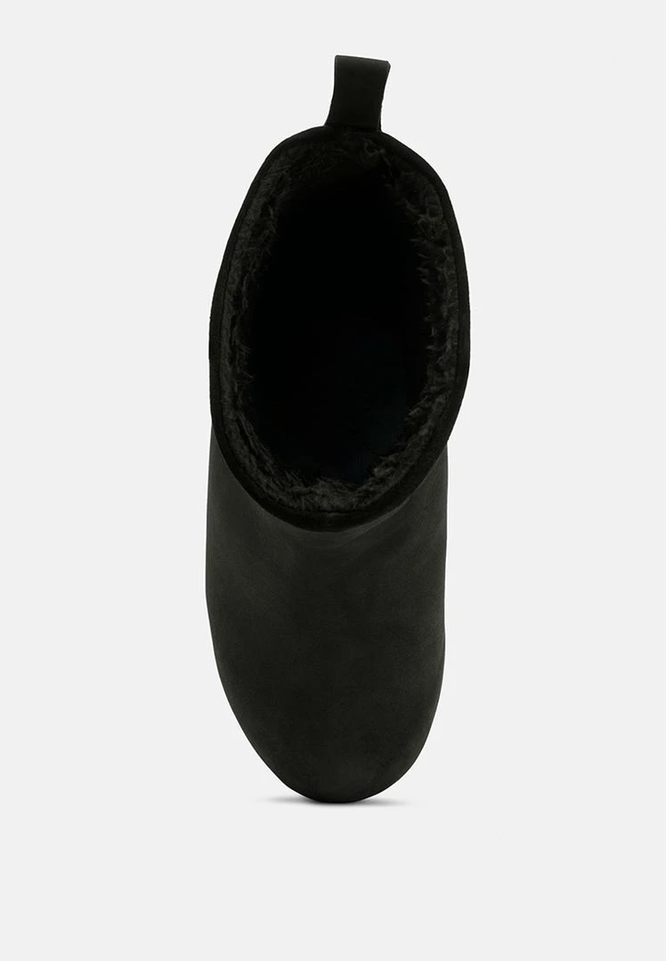 Rag & Co CHEROKEE Black Block Heeled Chelsea Boots 7 Rag & Co CHEROKEE Black Block Heeled Chelsea Boots