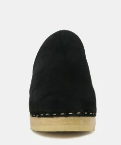 Rag & Co DARCIE Black Suede Clogs SS'22 10 Rag & Co DARCIE Black Suede Clogs SS'22