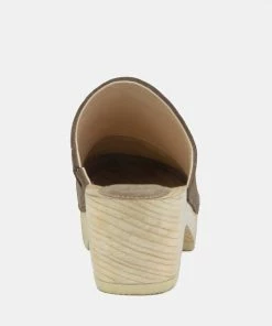 Rag & Co SS'22 DARCIE Taupe Suede Clogs 13 Rag & Co SS'22 DARCIE Taupe Suede Clogs