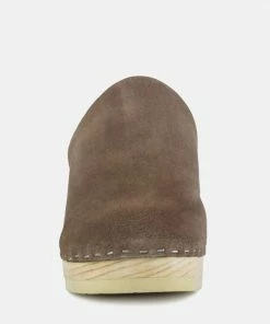 Rag & Co SS'22 DARCIE Taupe Suede Clogs 11 Rag & Co SS'22 DARCIE Taupe Suede Clogs