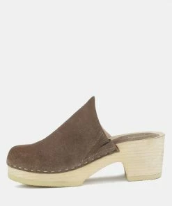 Rag & Co SS'22 DARCIE Taupe Suede Clogs 12 Rag & Co SS'22 DARCIE Taupe Suede Clogs