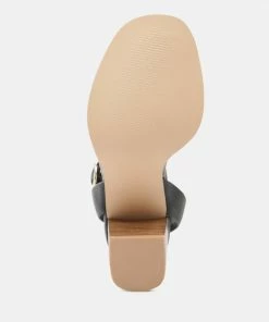 Rag & Co DOLPH Stack Block Heeled Sandal In Black SS'22 8 Rag & Co DOLPH Stack Block Heeled Sandal In Black SS'22