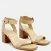 Rag & Co DOLPH Stack Block Heeled Sandal In Nude SS'22 2 Rag & Co DOLPH Stack Block Heeled Sandal In Nude SS'22