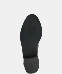 Rag & Co Loafers & Ballerinas EMILIA Black Shine Forever Stud Penny Loafers