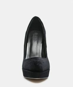 Rag & Co FAUSTINE High Heel Dress Shoe In Black 11 Rag & Co FAUSTINE High Heel Dress Shoe In Black