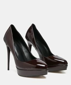 Rag & Co FAUSTINE High Heel Dress Shoe In Espresso