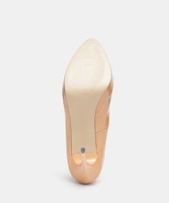 Rag & Co FAUSTINE High Heel Dress Shoe In Latte
