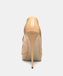 Rag & Co FAUSTINE High Heel Dress Shoe In Latte