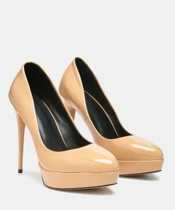 Rag & Co FAUSTINE High Heel Dress Shoe In Latte