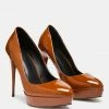 Rag & Co Pumps FAUSTINE High Heel Dress Shoe In Mocca