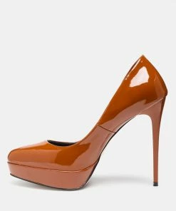 Rag & Co Pumps FAUSTINE High Heel Dress Shoe In Mocca