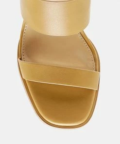Rag & Co GERTUDE Slingback Block Heel Leather Sandal In Tan SS'22 11 Rag & Co GERTUDE Slingback Block Heel Leather Sandal In Tan SS'22