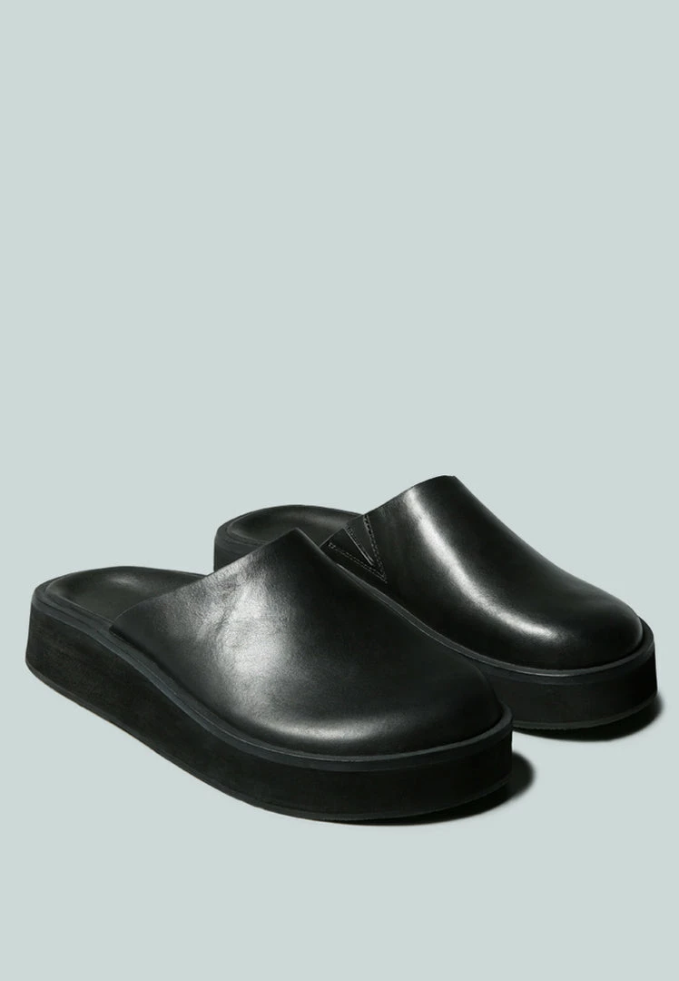 Rag & Co X GIVENS Flatform Black Slip-On 3 Rag & Co X GIVENS Flatform Black Slip-On