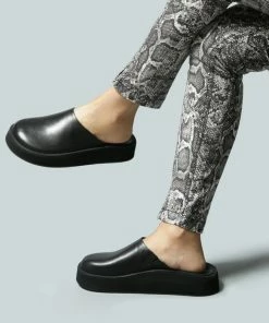 Rag & Co X GIVENS Flatform Black Slip-On 12 Rag & Co X GIVENS Flatform Black Slip-On