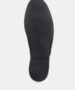 Rag & Co GRETCHEN Black Slingback Flat Sandals Flats 16 Rag & Co GRETCHEN Black Slingback Flat Sandals Flats