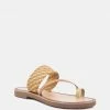 Rag & Co Flats ISIDORA Mustard Braided Leather Flat Sandal 2 Rag & Co Flats ISIDORA Mustard Braided Leather Flat Sandal